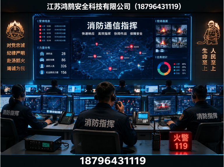 周口应急指挥系统展示图